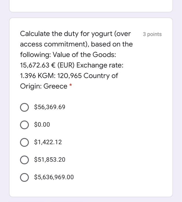 please help solving this 3 points Calculate the