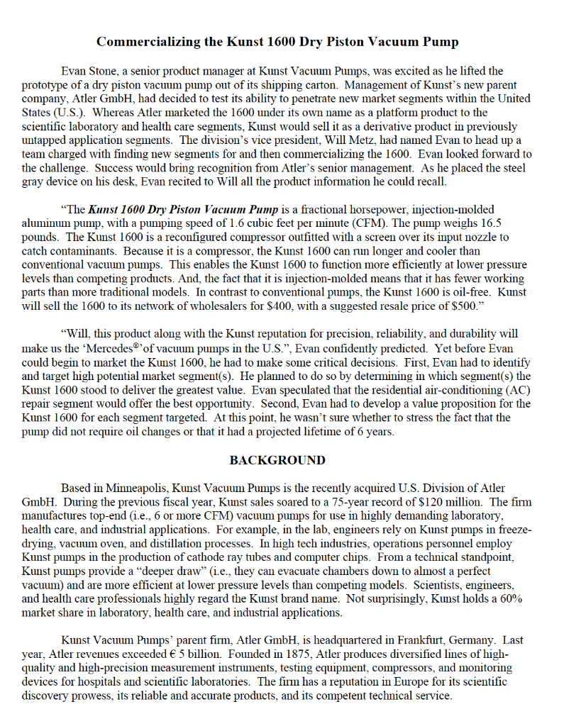 1. How many segments are there to target from? 2.