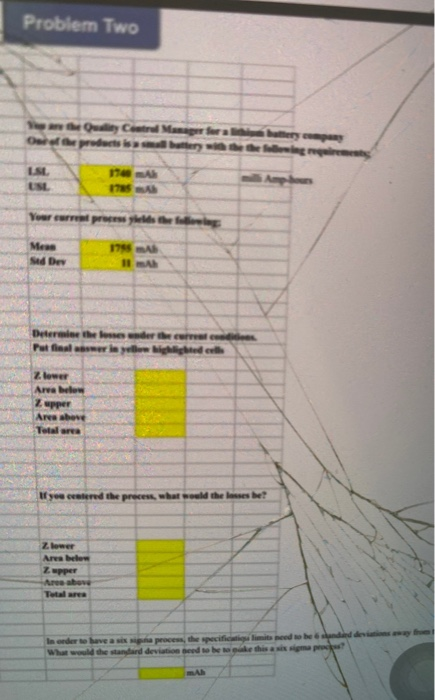 Problem Two Put finalaw eye bed If you w ere the