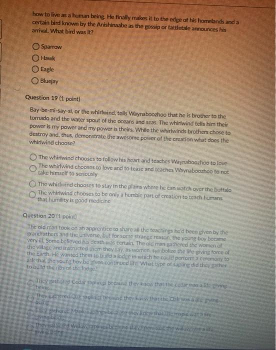 Answer correctly reading from the book named "The