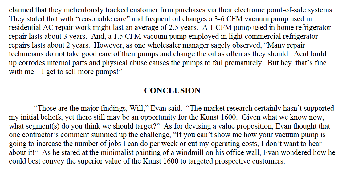 1. How many segments are there to target from? 2.
