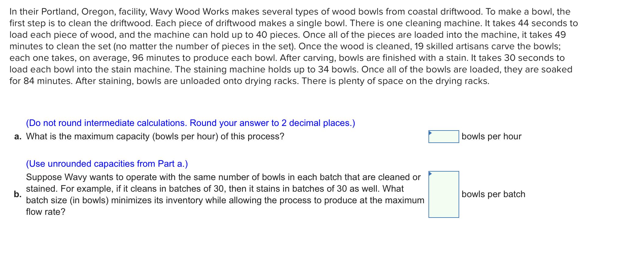 In their Portland, Oregon, facility, Wavy Wood