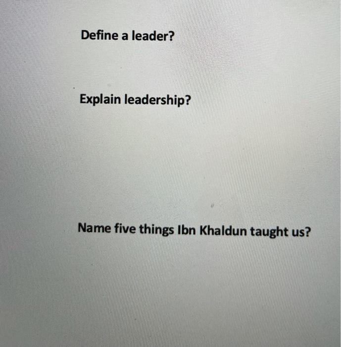 In your own word please, not from the internet