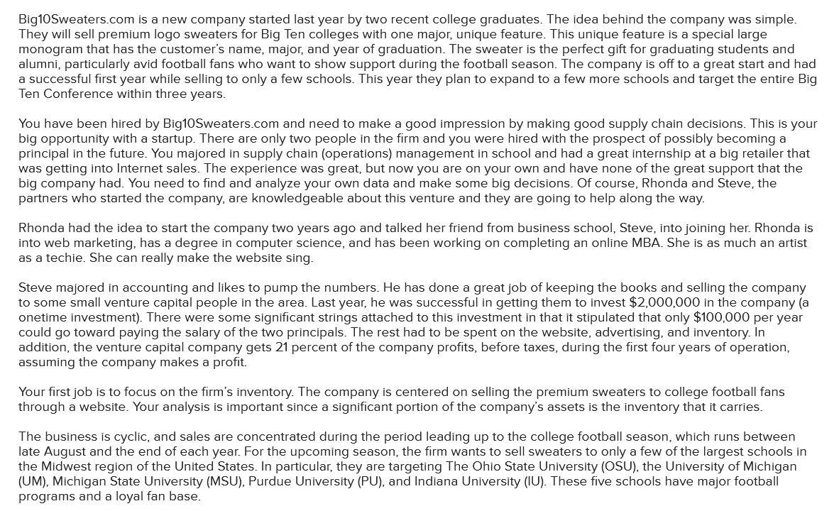 Please answer question #1, SHOWING ALL WORK