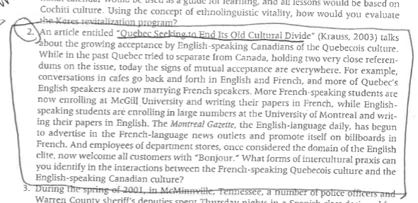 Read Side Trip #2 (page 183) and discuss what