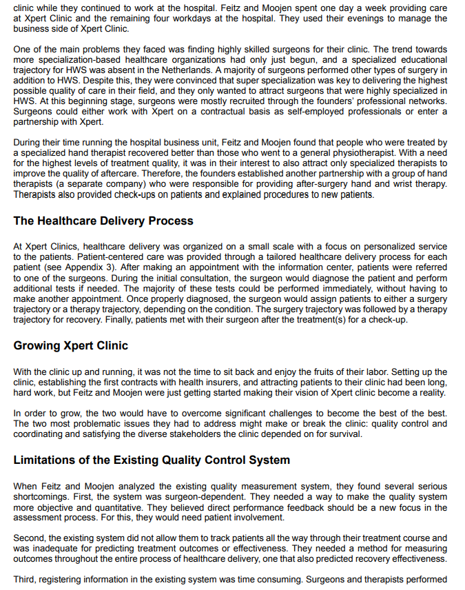 Write the case analysis for this case study.