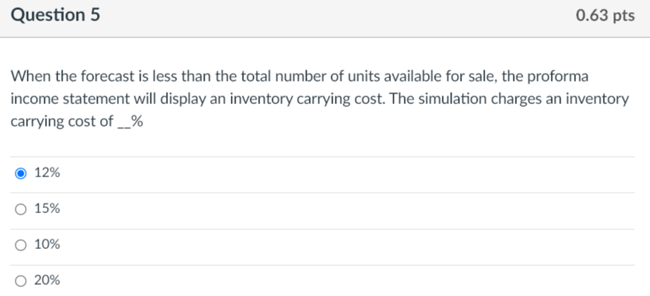 Please answer all parts Question 1 0.62 pts The