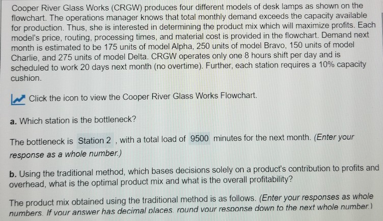 I need help with question b. please! a. Which