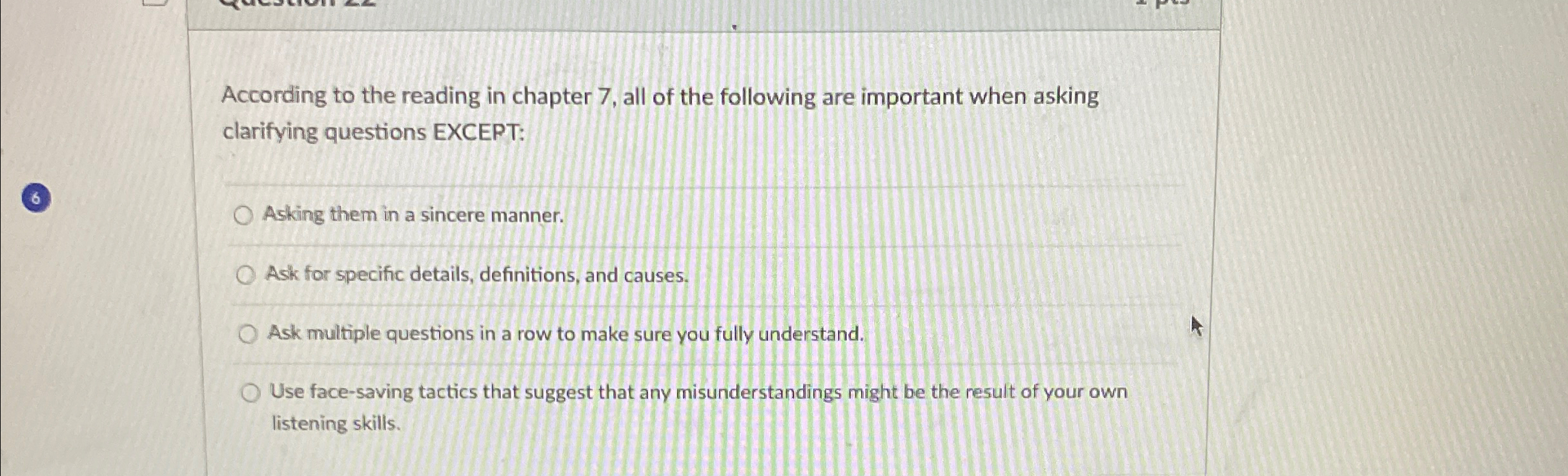 According to the reading in chapter 7 , all of