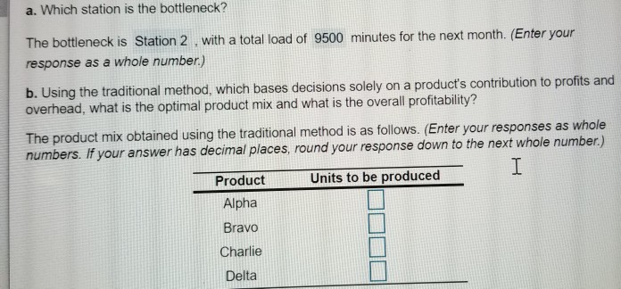 I need help with question b. please! a. Which