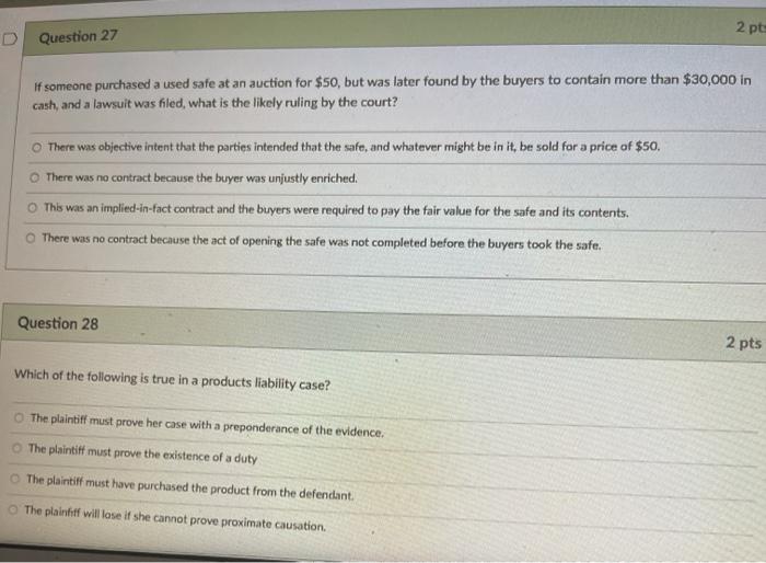 please answer all the correct answers. D Question