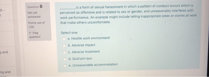 Question 6 Not yet Which of the following was