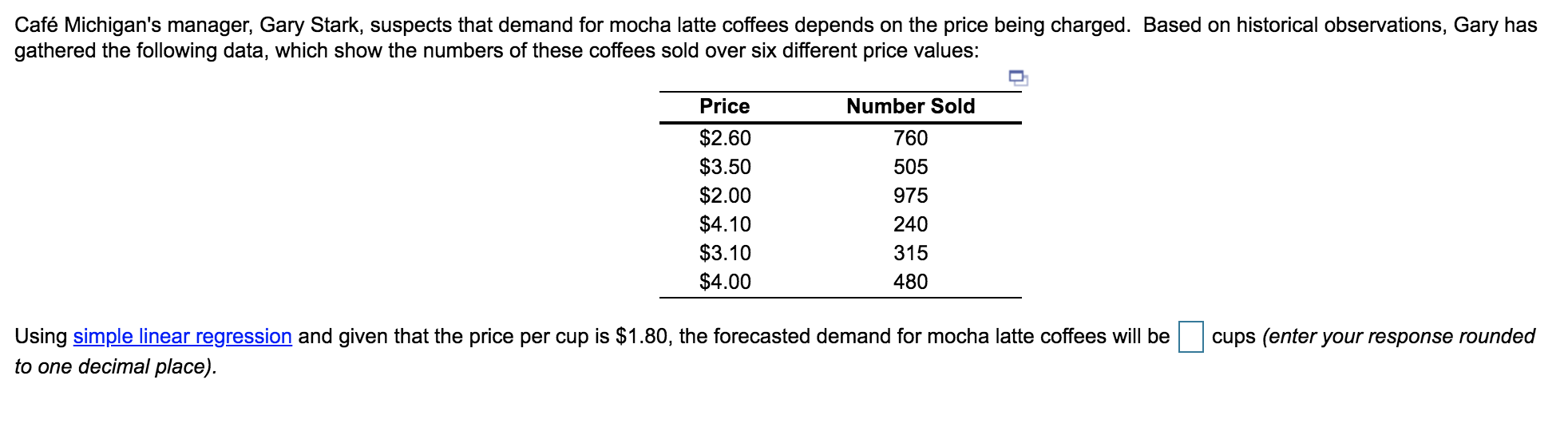 Caf Michigan's manager, Gary Stark, suspects that