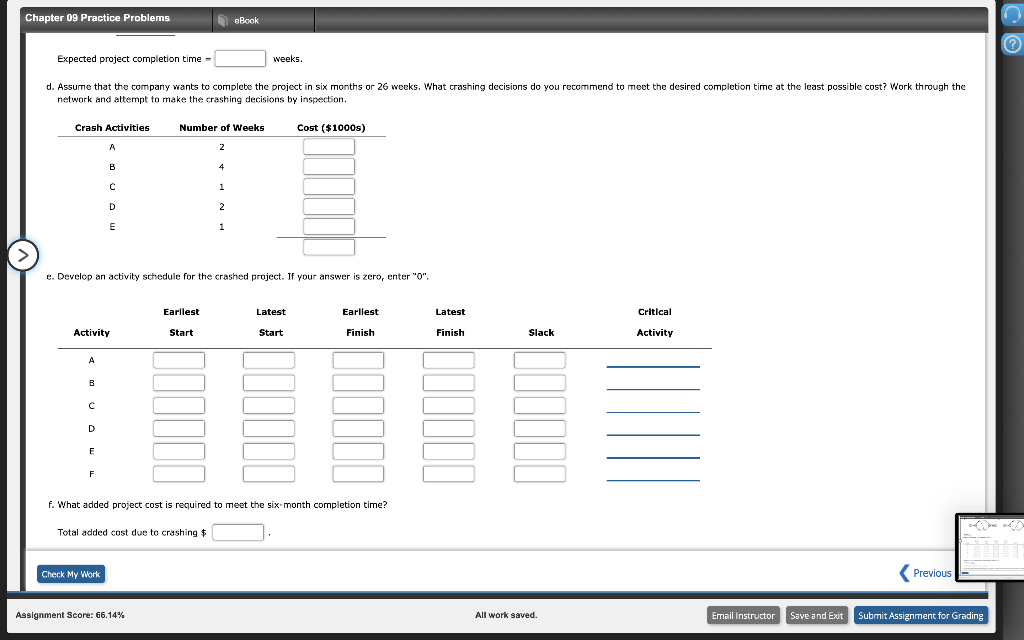 Chapter 09 Practice Problems eBook ? Problem 9-24