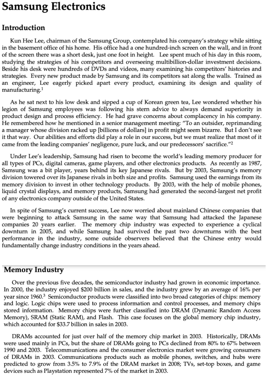 please focus on these 3 questions and answer them