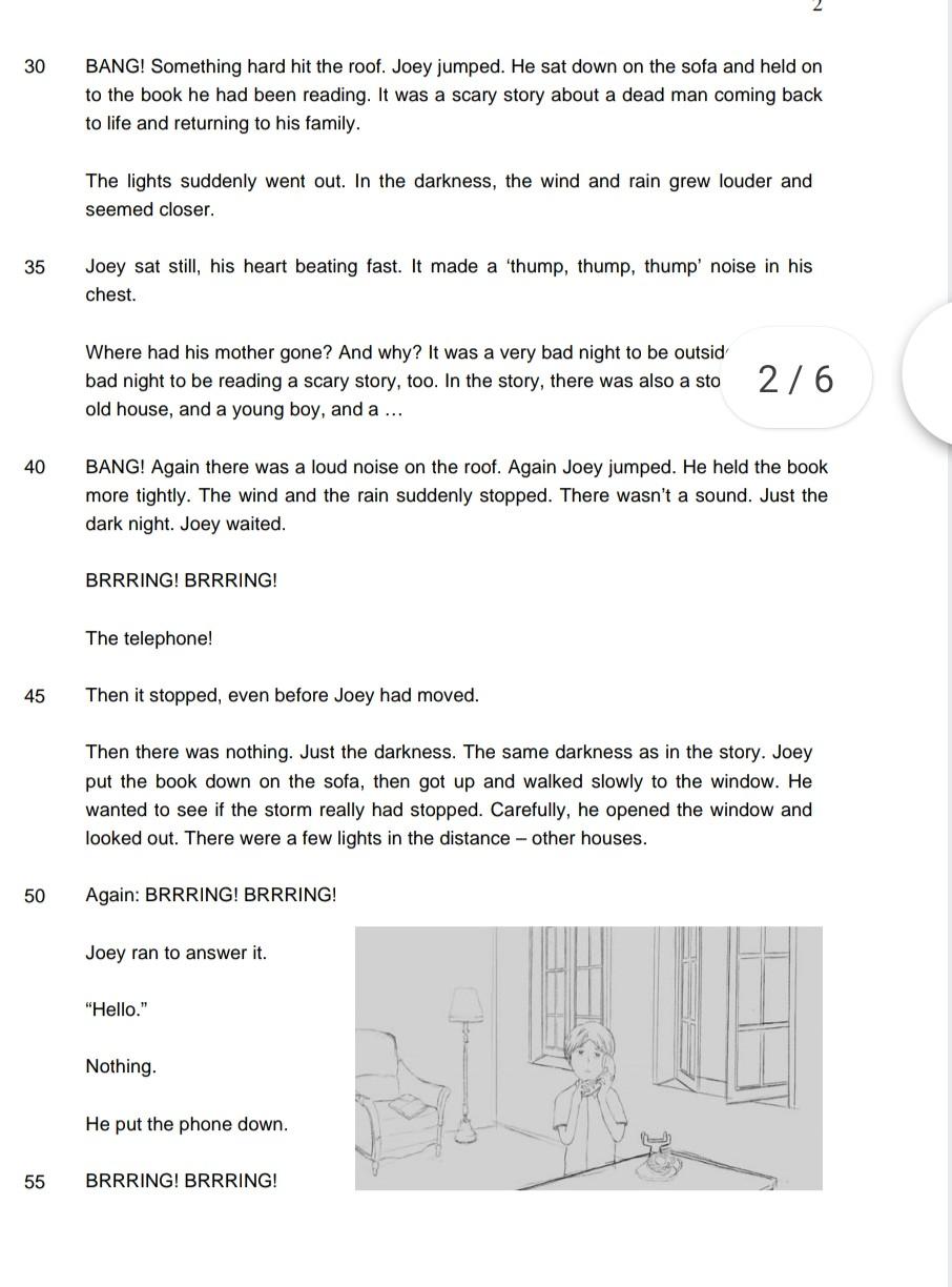 Read the story in class time and Convert the