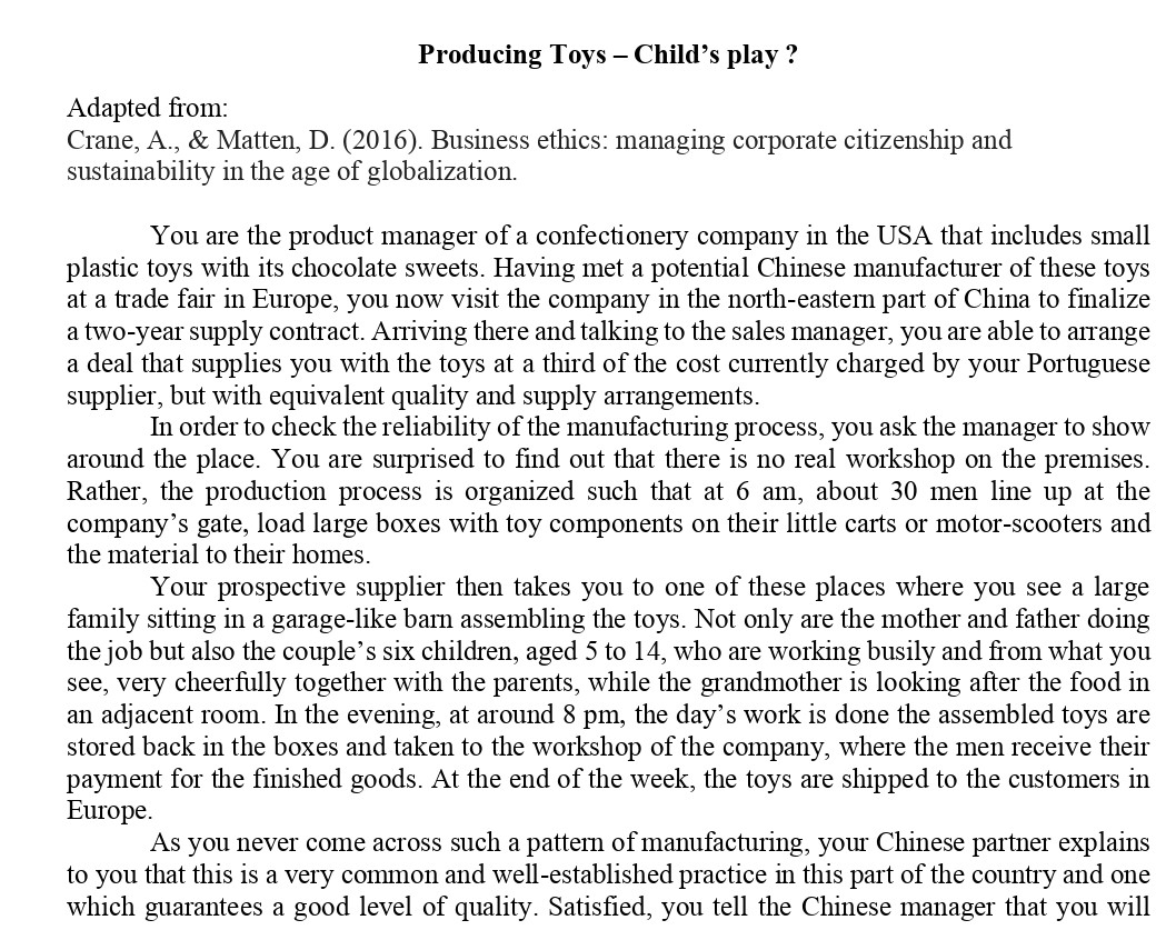 The case was given in the below photo. however