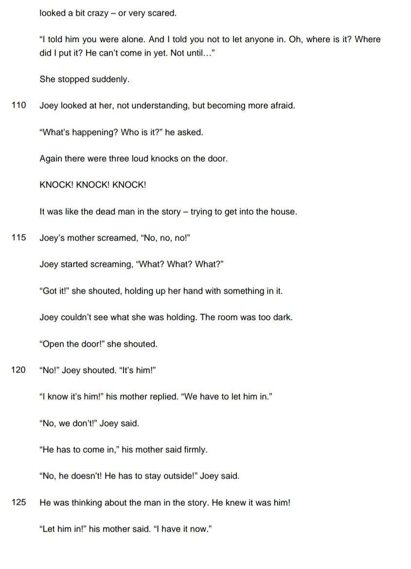 Read the story in class time and Convert the