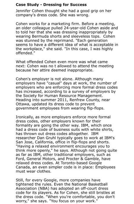 code for its players. As for Cohen, she still