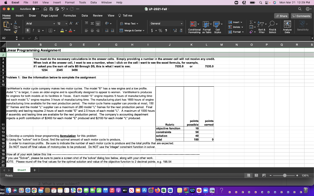 Excel File Edit View Insert Format Tools Data