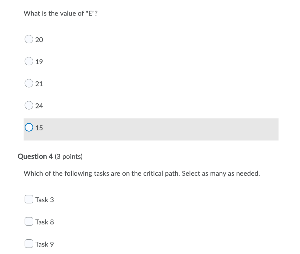 Network Diagram Without Lag Consider the below