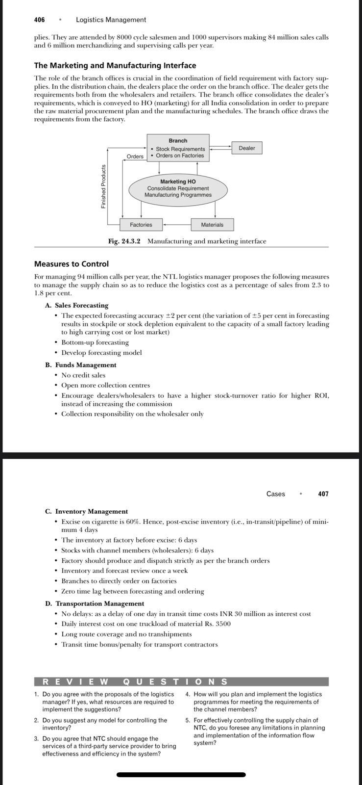 Case 24.3 N-JOY TOBACCO COMPANY* Aiming at Best