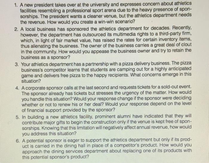 1. A new president takes over at the university