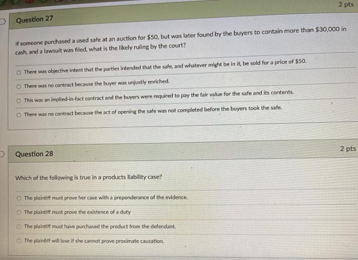 please answer all the correct answers. 2 Question