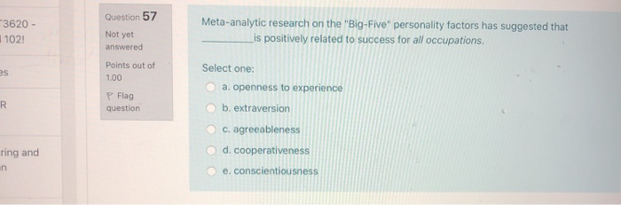 Question 56 Not yet answered Based on the ADA,