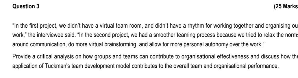 How Teams Work: Lessons from the Pandemic When