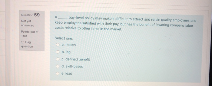 Question 56 Not yet answered Based on the ADA,