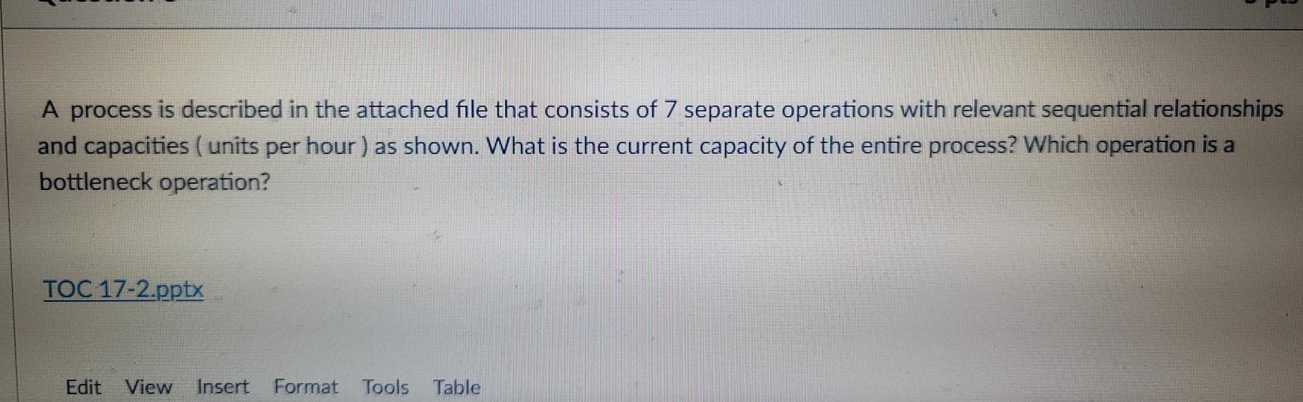 advance manufacturing process A process is