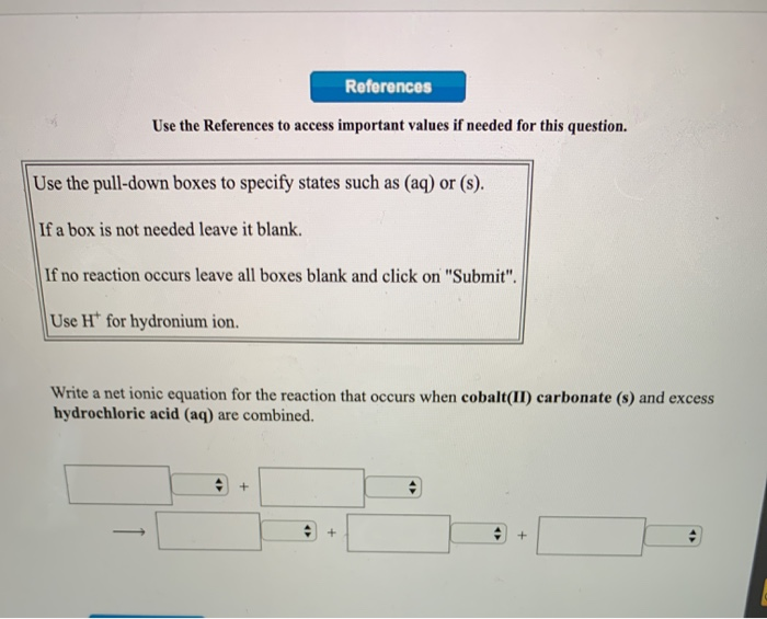 References Use the References to access important