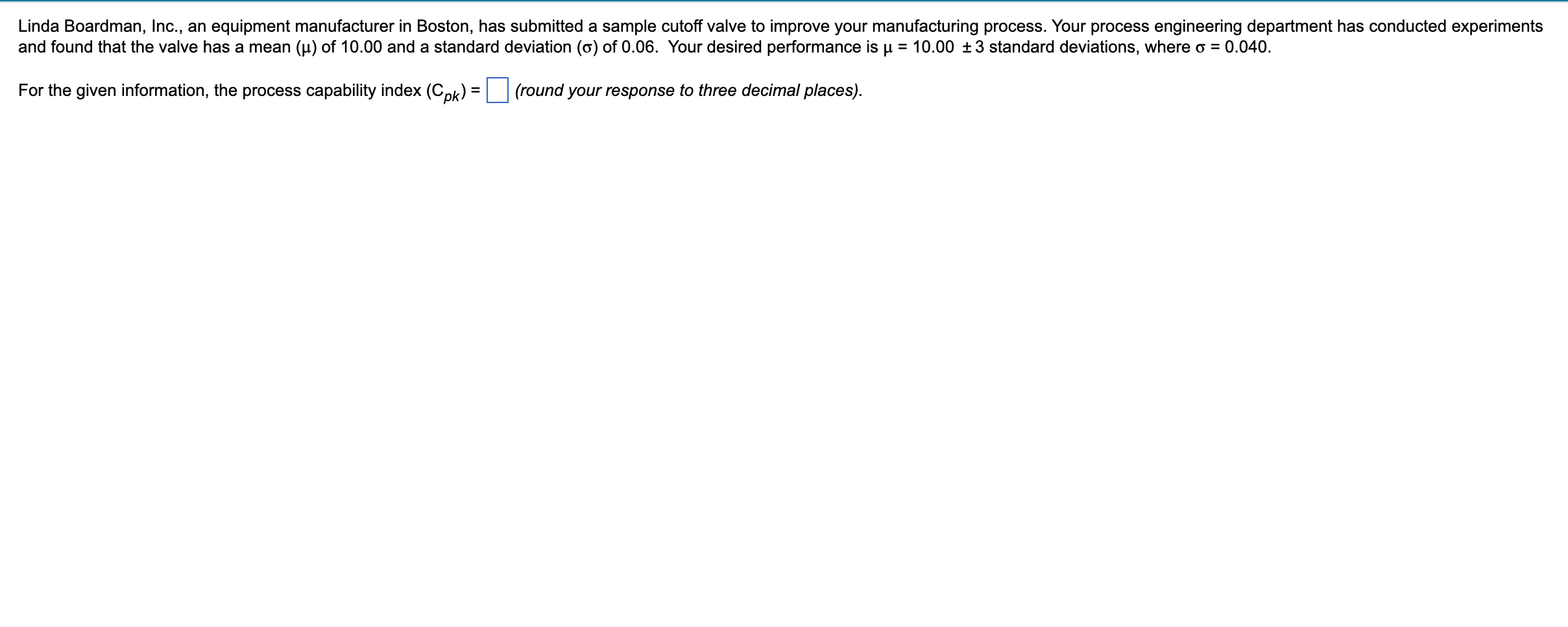 Linda Boardman, Inc., an equipment manufacturer