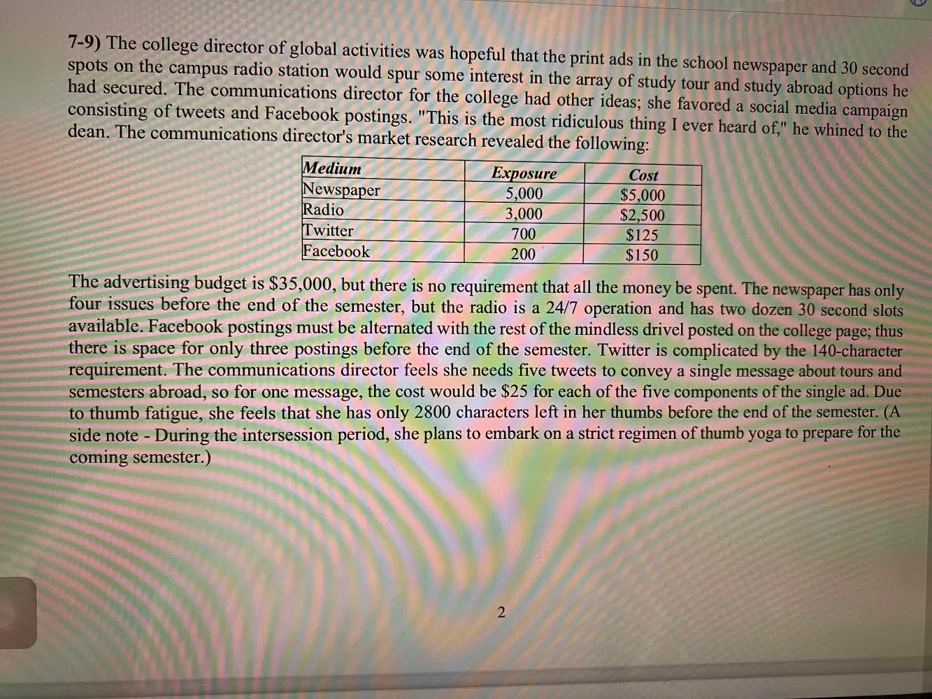 Which of these is an appropriate constraint for