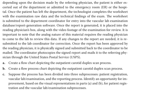 6.19 The manager of Hanover Medical Center's