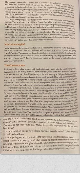 Human Resources Management Case study , and more