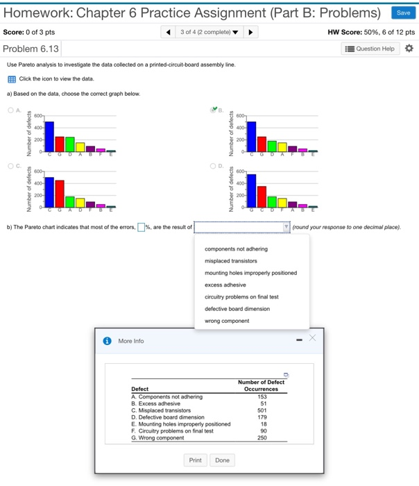 Homework: Chapter 6 Practice Assignment (Part B: