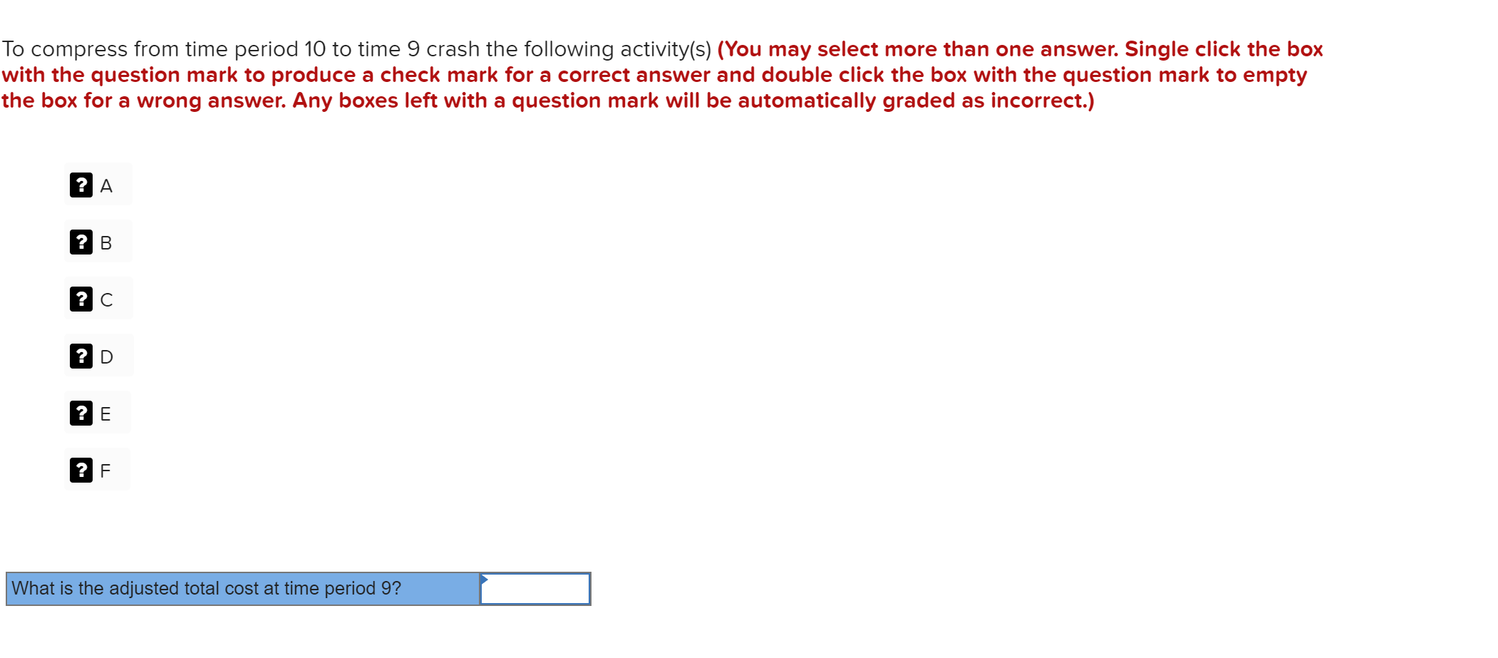 EX9-1 (Static) Use the information contained
