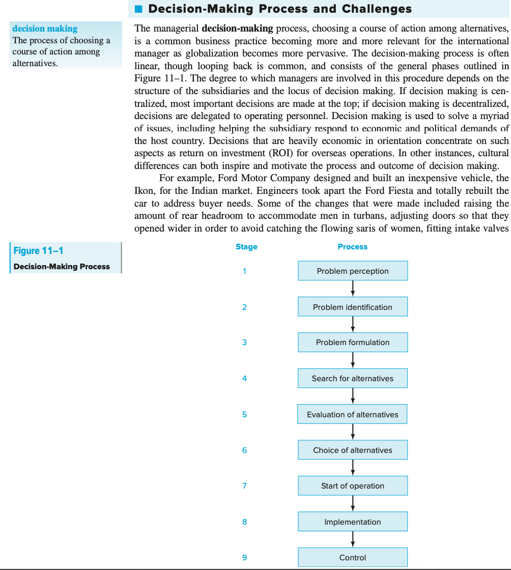 This weeks discussion will focus on management