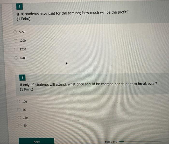 Use the following information to answer Q1-Q3