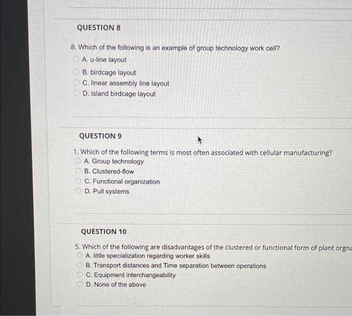 I need help with questions 1,8 and 5 please and