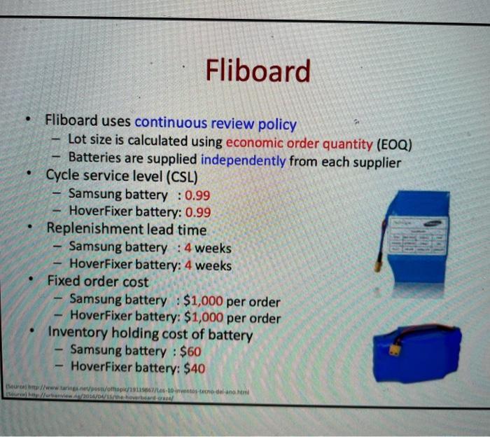 use the first two slides with the given