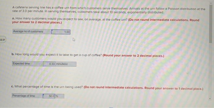 A cafeteria serving line has a coffee um from