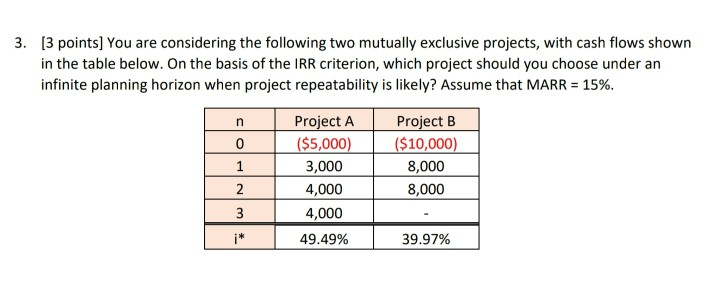 3. [3 points] You are considering the following