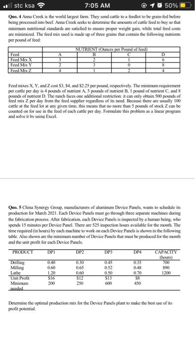 i need the solution for quastion 5 only but i