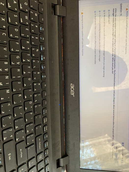 UW Save this response Question 11 stion 11 (CH3)