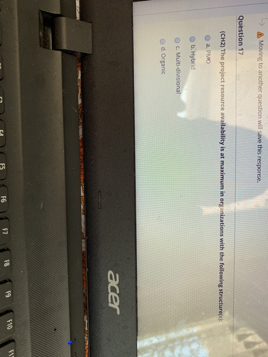 UW Save this response Question 11 stion 11 (CH3)