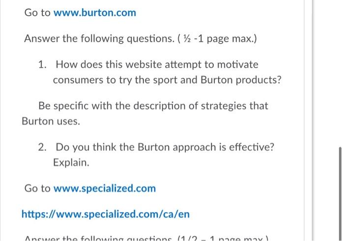 Answer the following questions. (12-1 page max.)