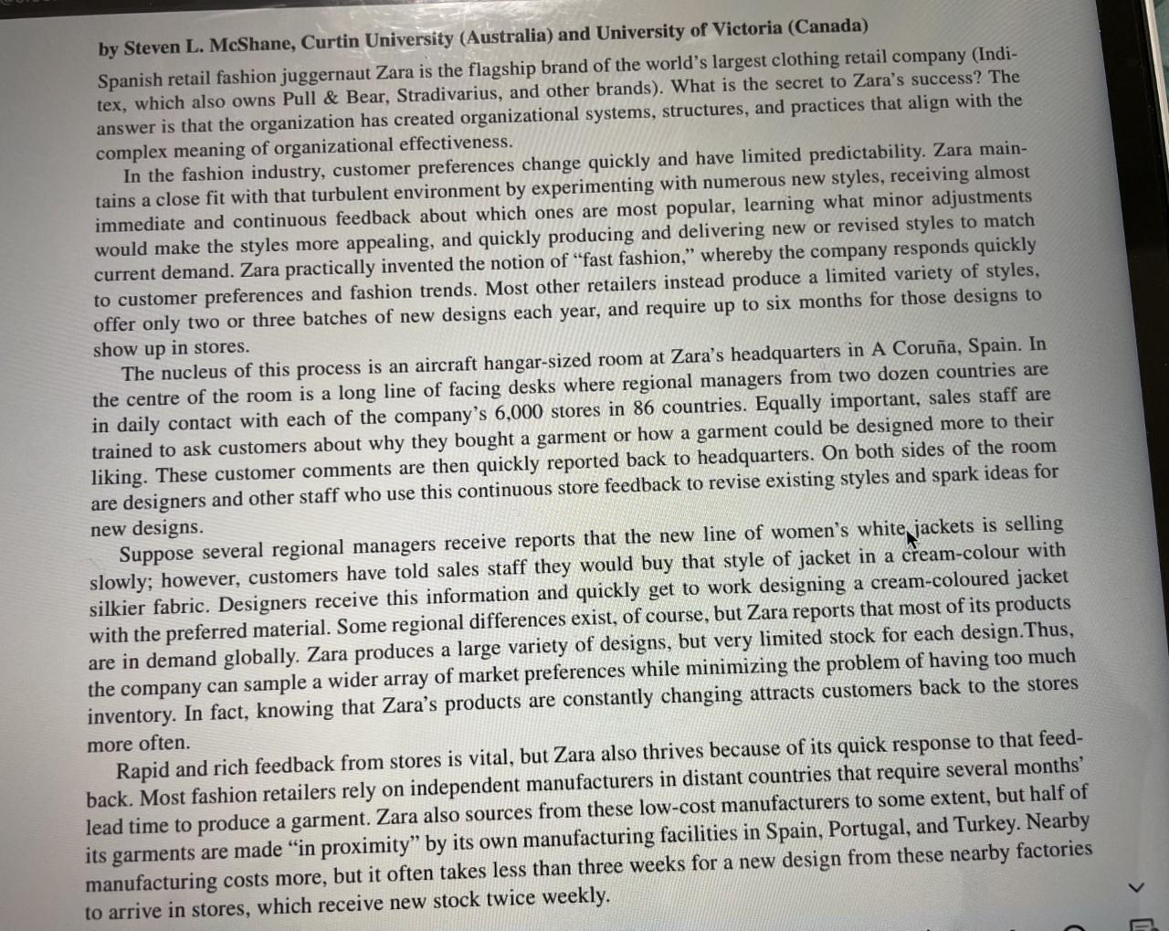 what is the secret to zara's success? please